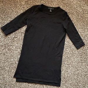 Forever21 Black sweater dress small